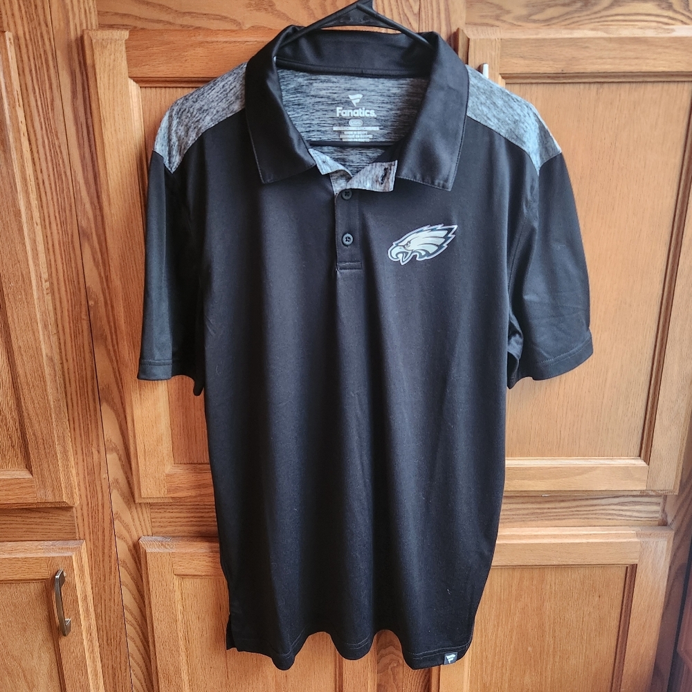 NWOT Fanatics Philadelphia Eagles Polo Size L